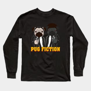 Pug Fiction Long Sleeve T-Shirt